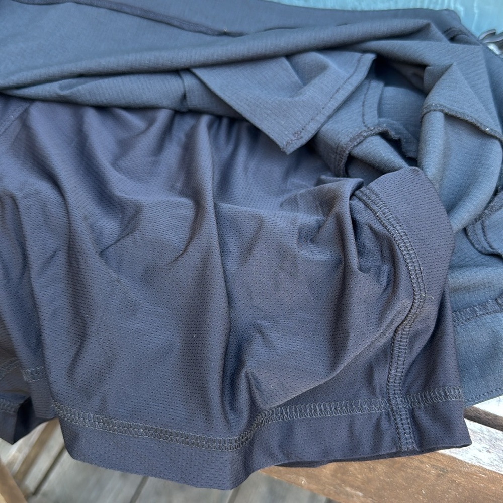 Duluth Trading Co Outdoor UPF 50 Skort Pockets Performance Fabric, Black size 14 - Picture 8 of 12
